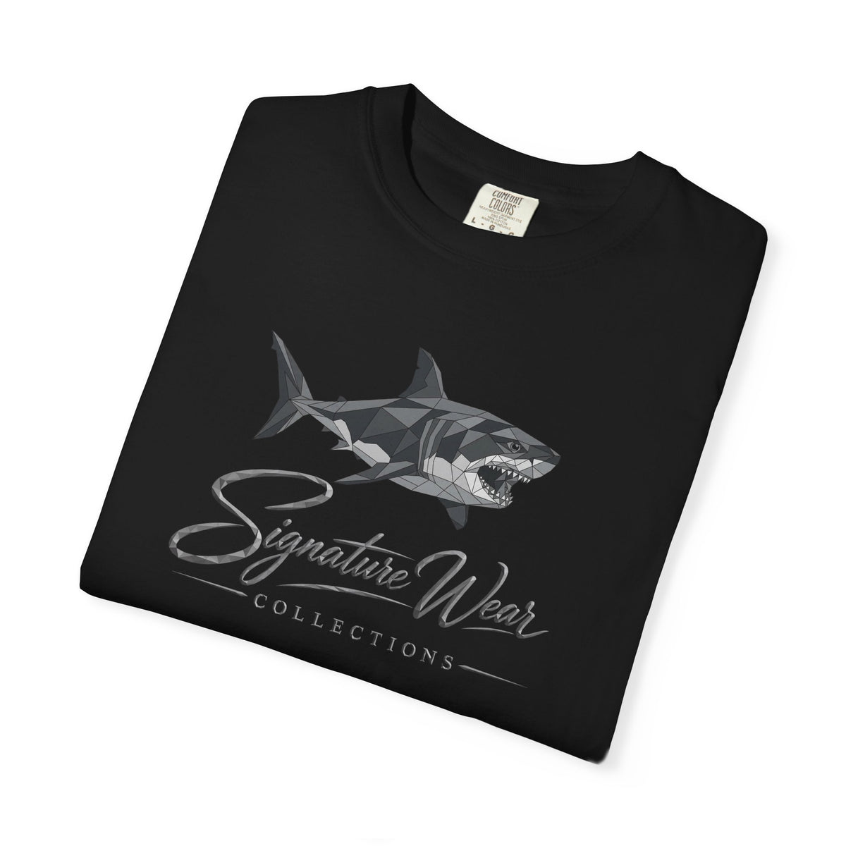 Signature Wear Shark Graphic T-Shirt — White, Black & More Colors