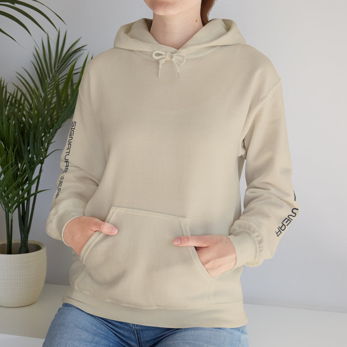 Signature Wear Graphic Hoodie — White, Black, Sand & More