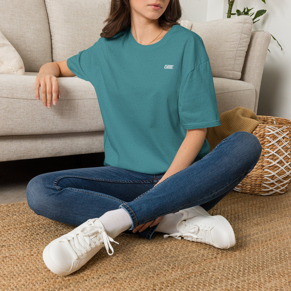 UME Retro Logo T‑Shirt — Multi-Color Minimal Sporty Graphic Tee