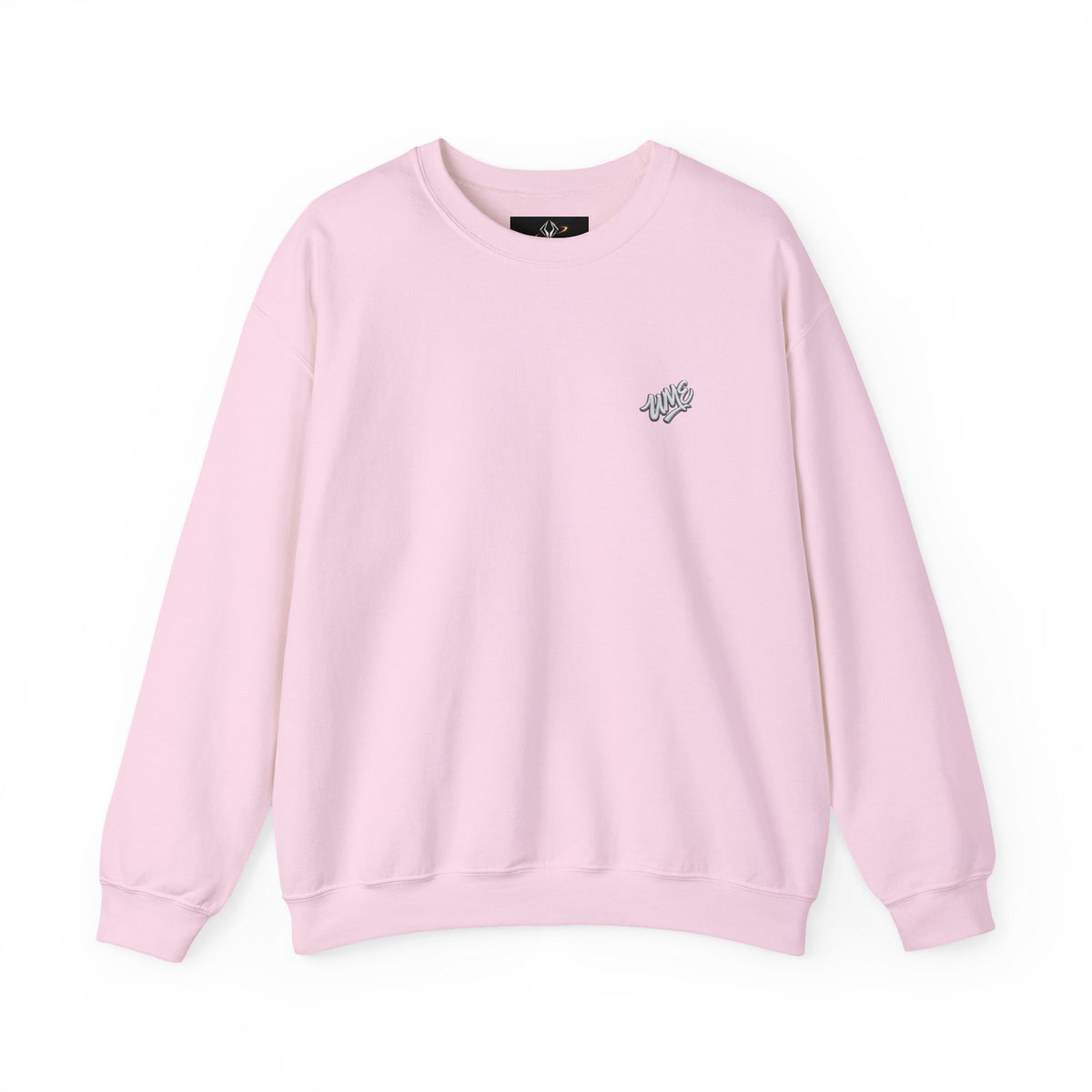 Crewneck Sweatshirt — UME White Logo All-Over Print