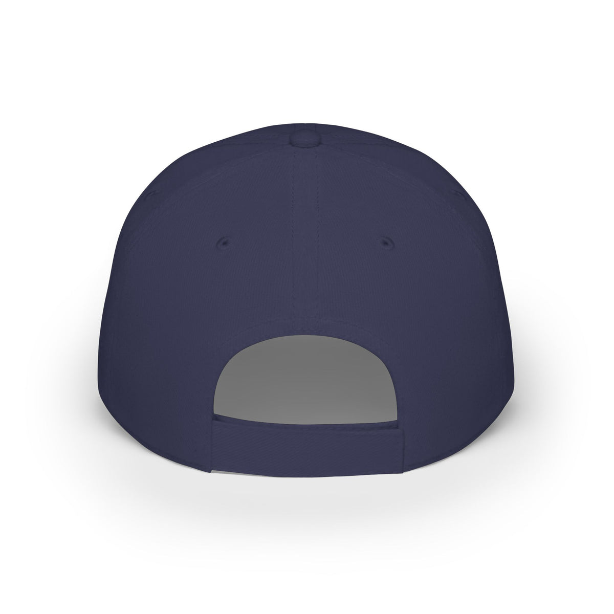Low-Profile Cotton Baseball Cap — Multi-Color Embroidered Hat