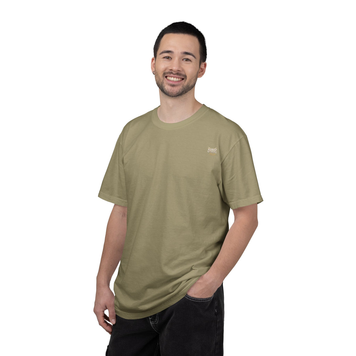 Vintage Dime Graphic T-Shirt — Small Chest & Back Logo