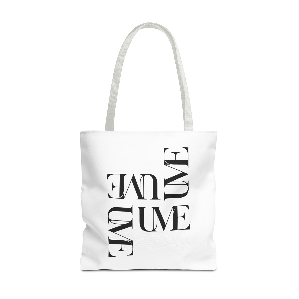 UME Typography Statement Tote Bag — White