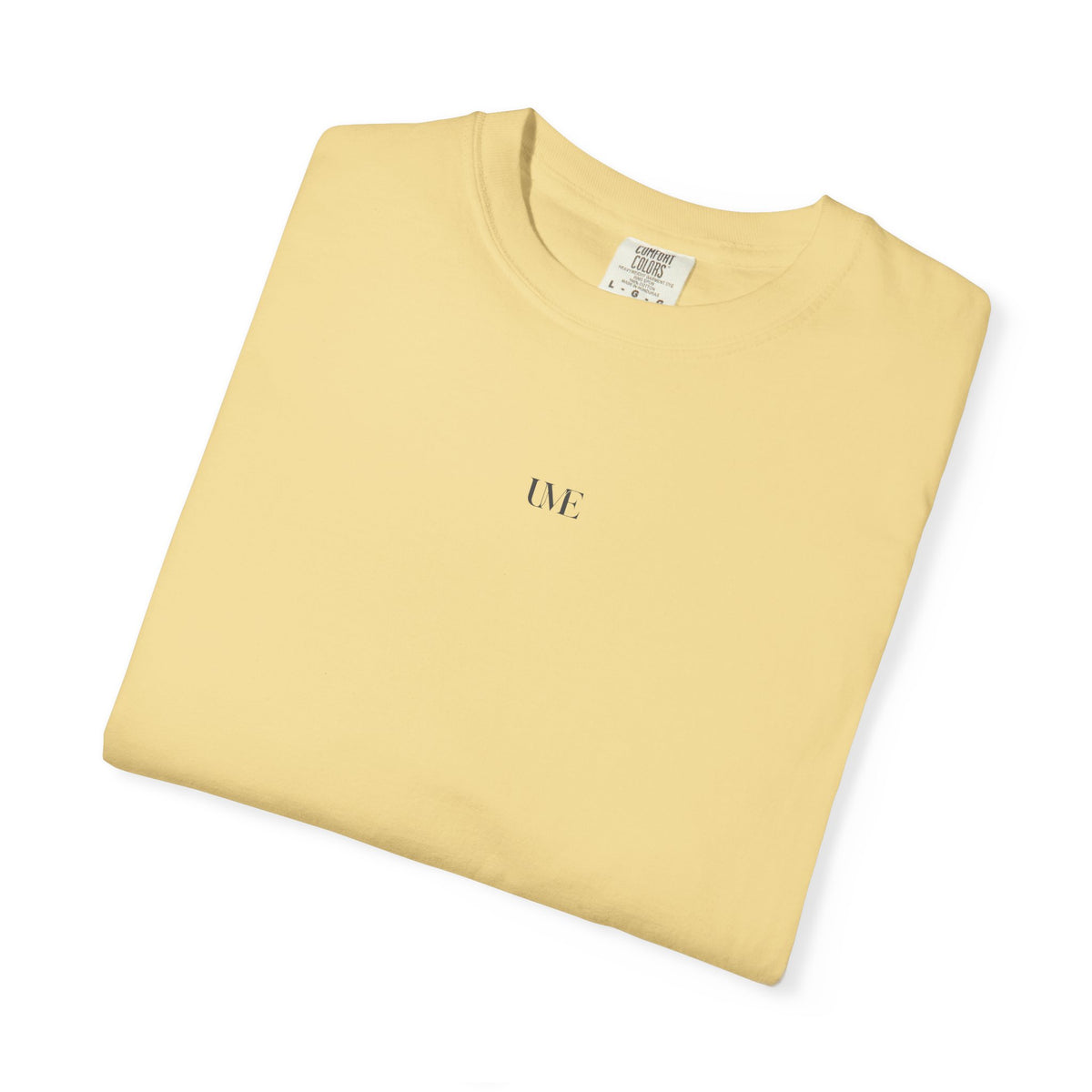 UME Minimalist Garment-Dyed T-Shirt — White, Black & More Colors