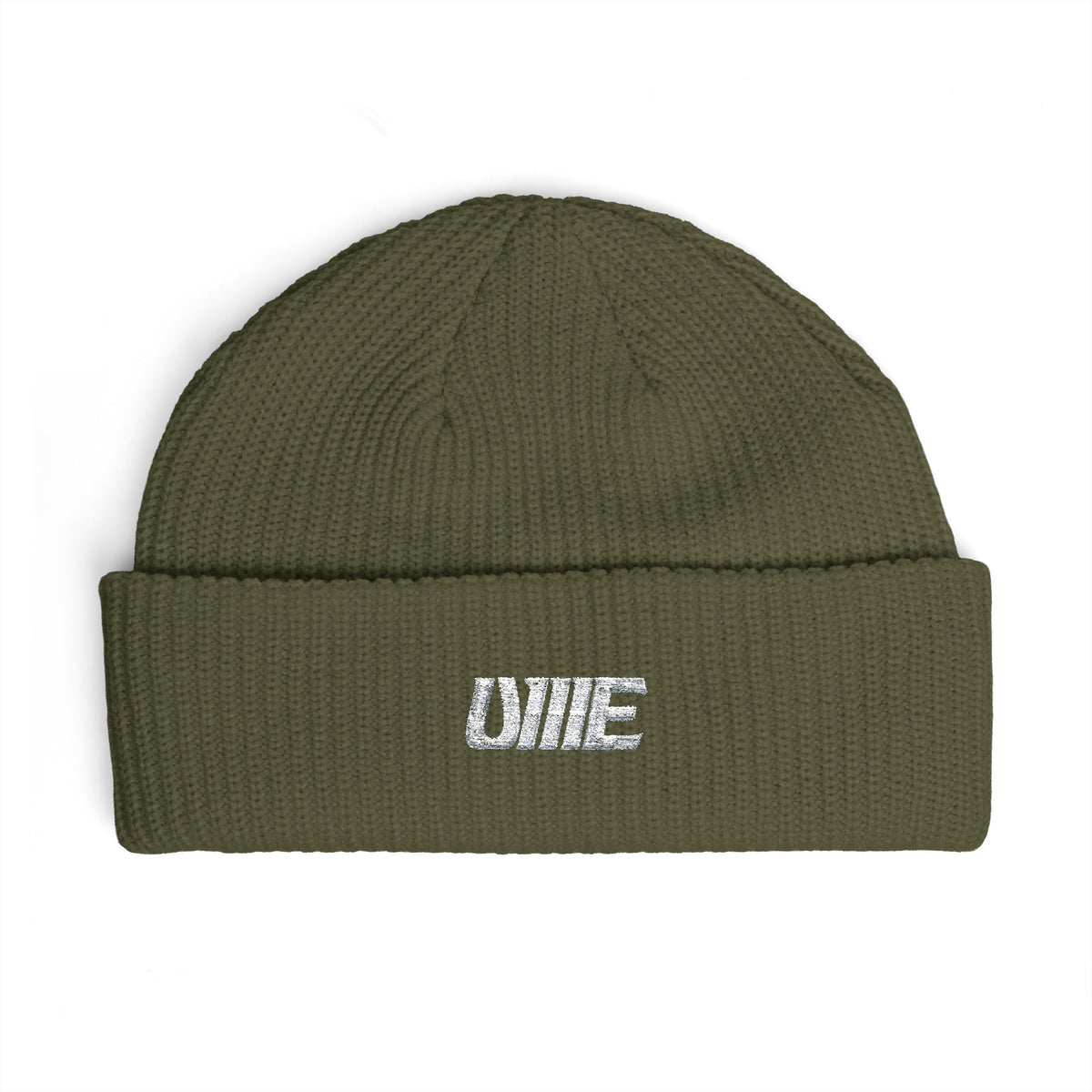 Cuff Beanie — Multi-Color Ribbed Knit Fisherman Hat