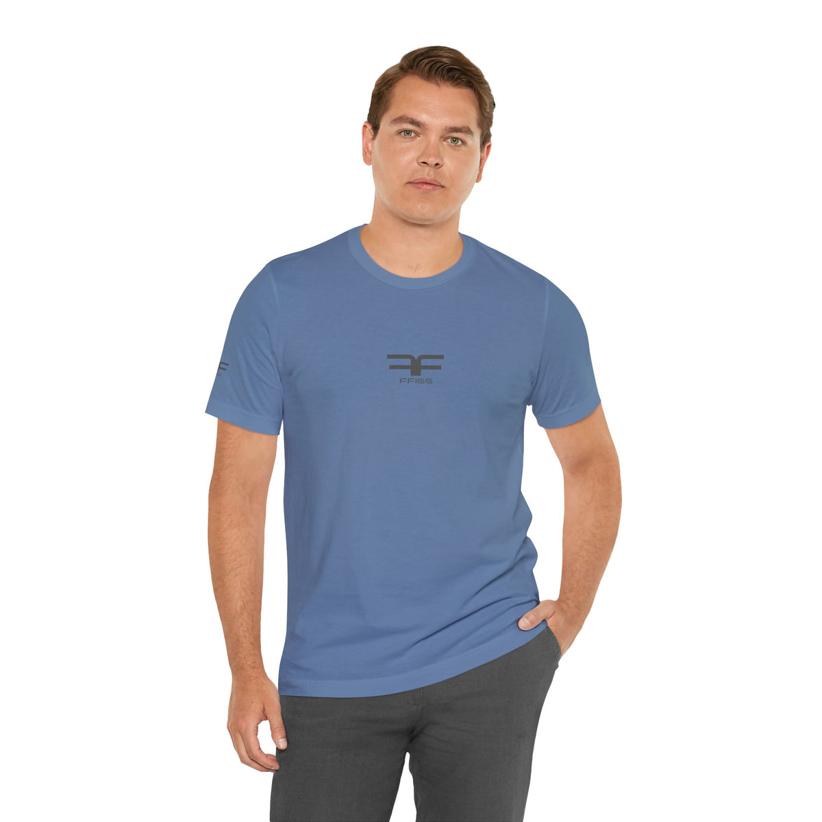 FFiGG Minimalist Logo T-Shirt — Black, White & More