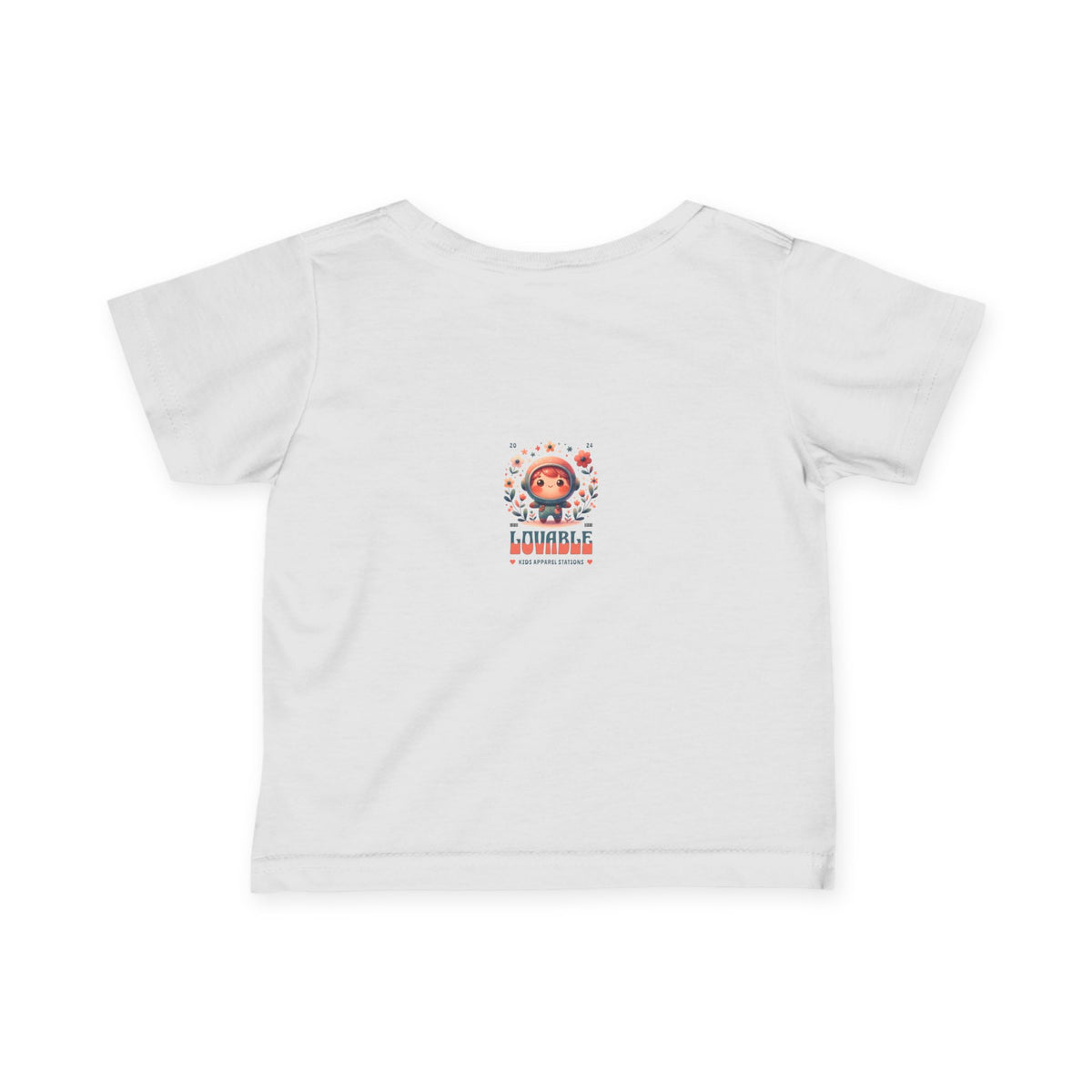 Lovable Astronaut Infant Tee — Cute Space Baby Graphic Baby Shirt