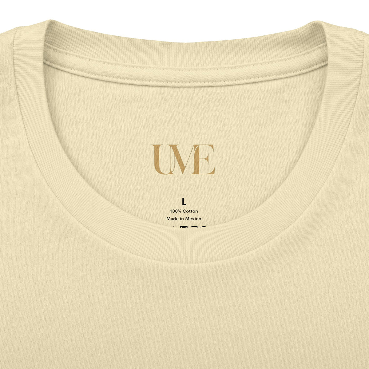 UME Minimalist Cotton Crew Tee — Black, White & More
