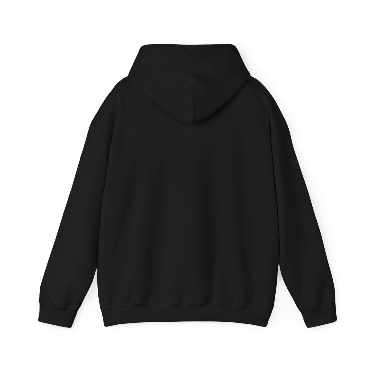 Minimal shark design Hoodie — Small Chest Outline Hoodie