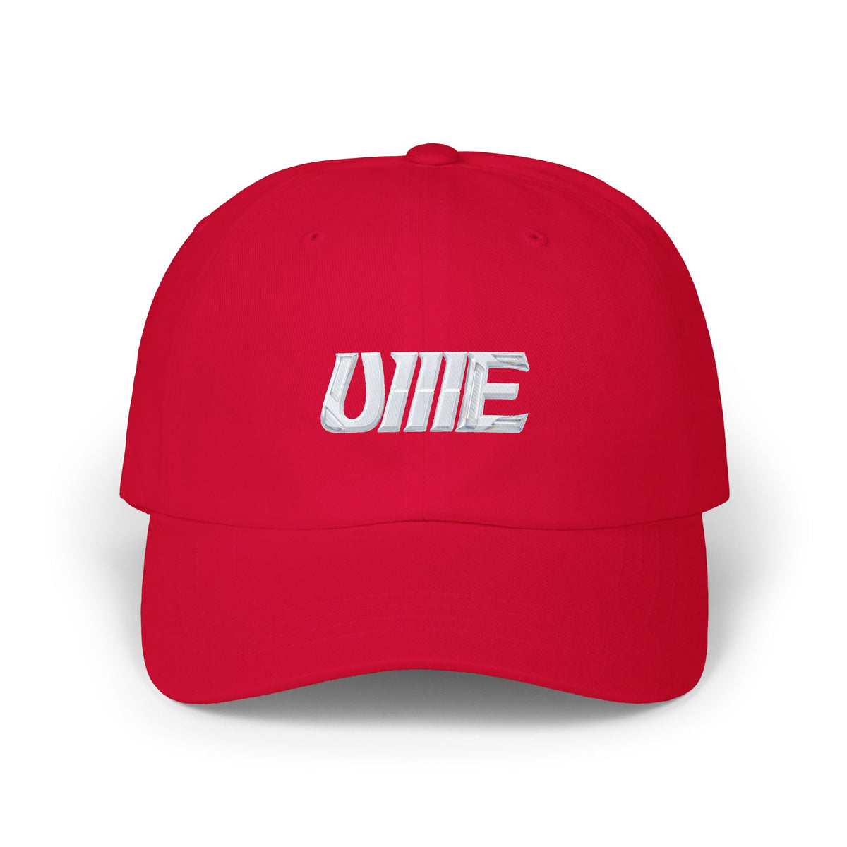 Classic Dad Cap — Multi-Color "ONE" Embroidered Baseball Hat