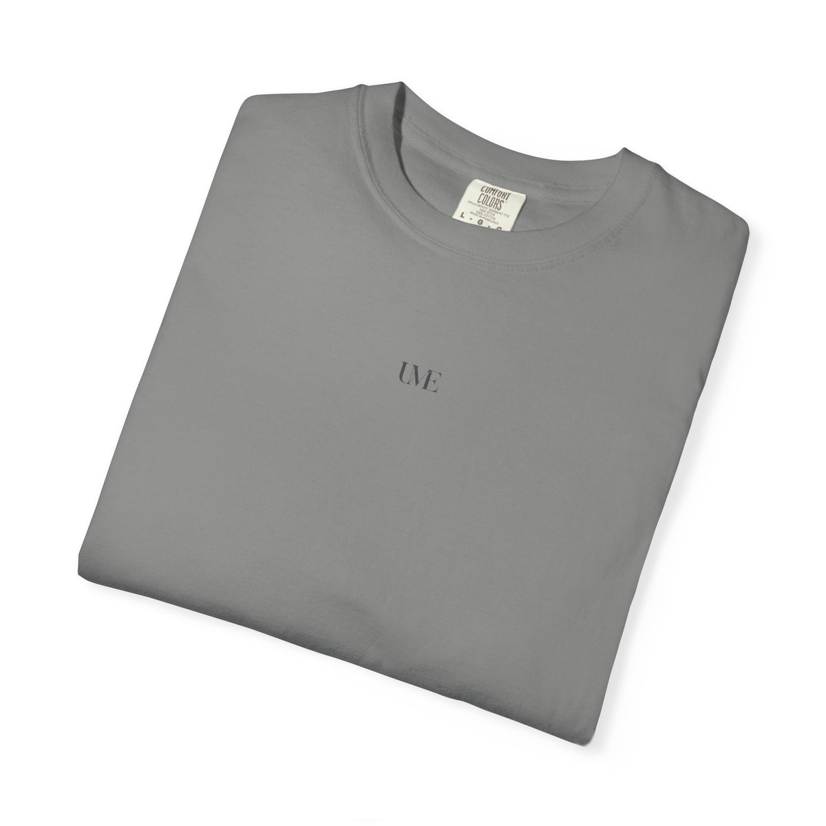 UME Minimalist Garment-Dyed T-Shirt — White, Black & More Colors