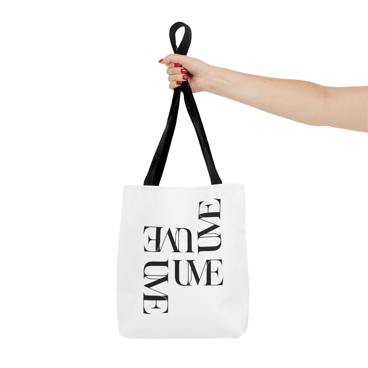 UME Typography Statement Tote Bag — White