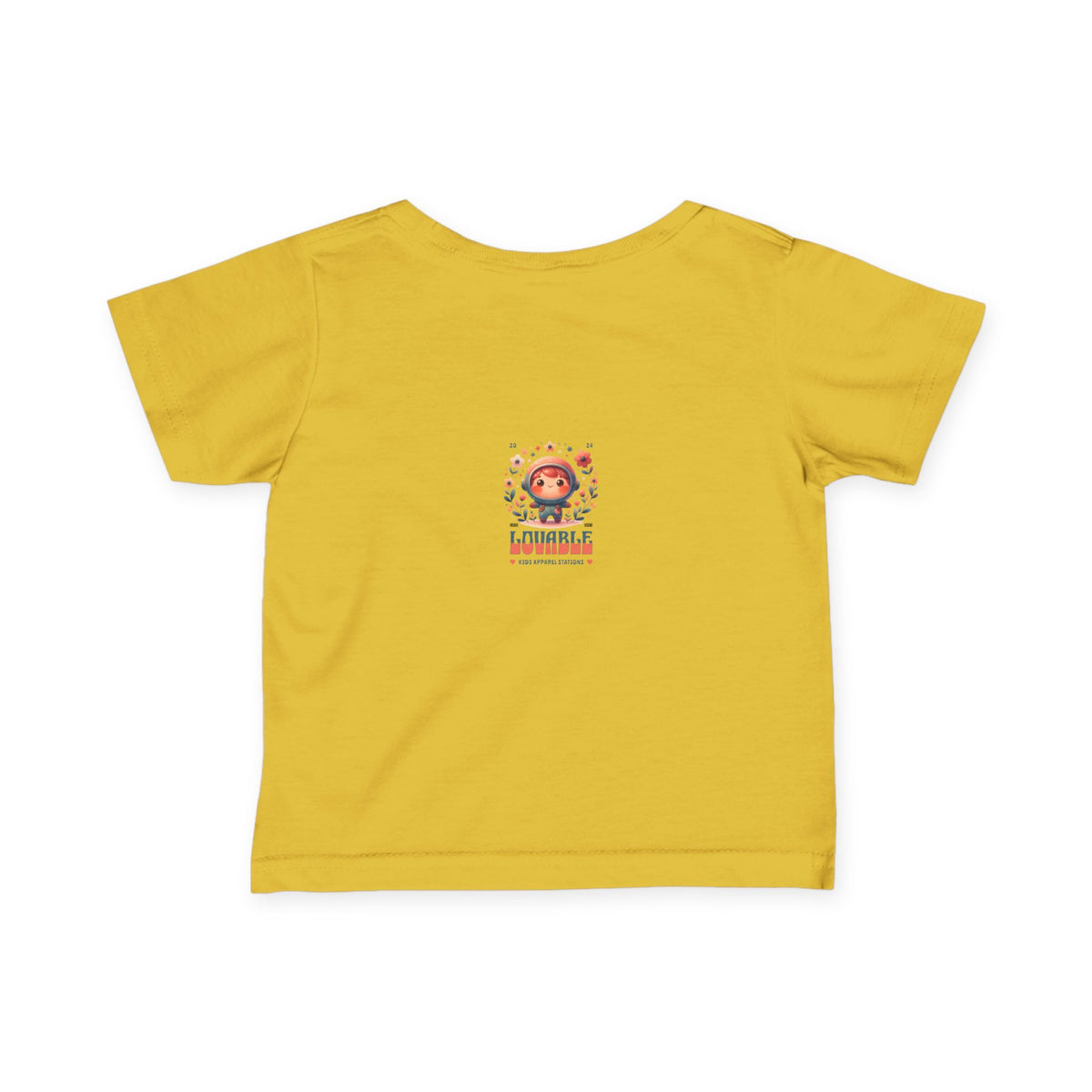 Lovable Astronaut Infant Tee — Cute Space Baby Graphic Baby Shirt
