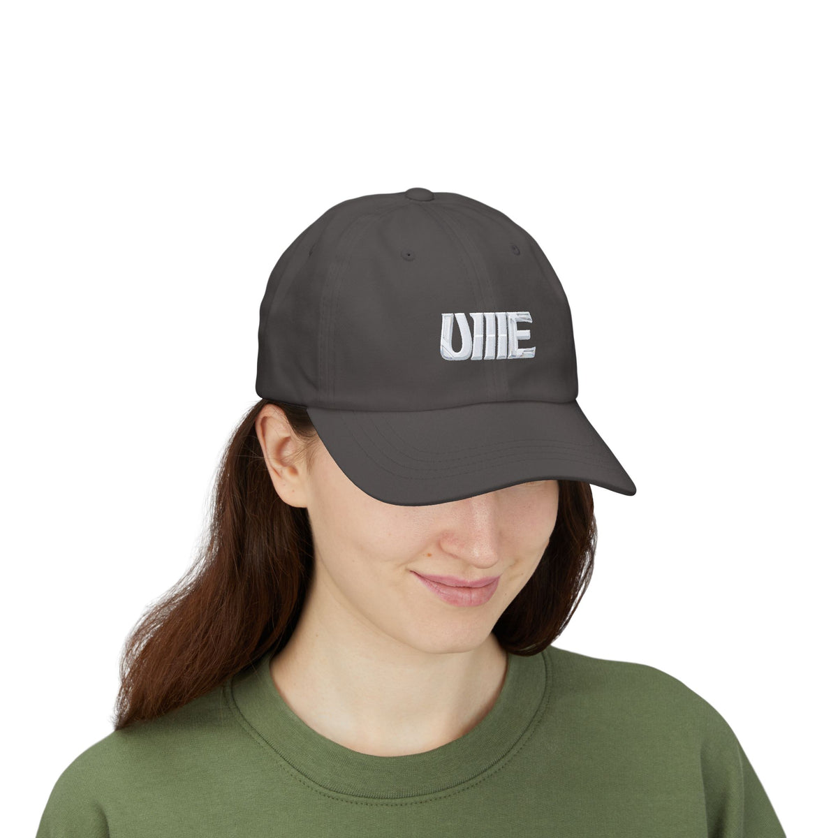 Classic Dad Cap — Multi-Color "ONE" Embroidered Baseball Hat
