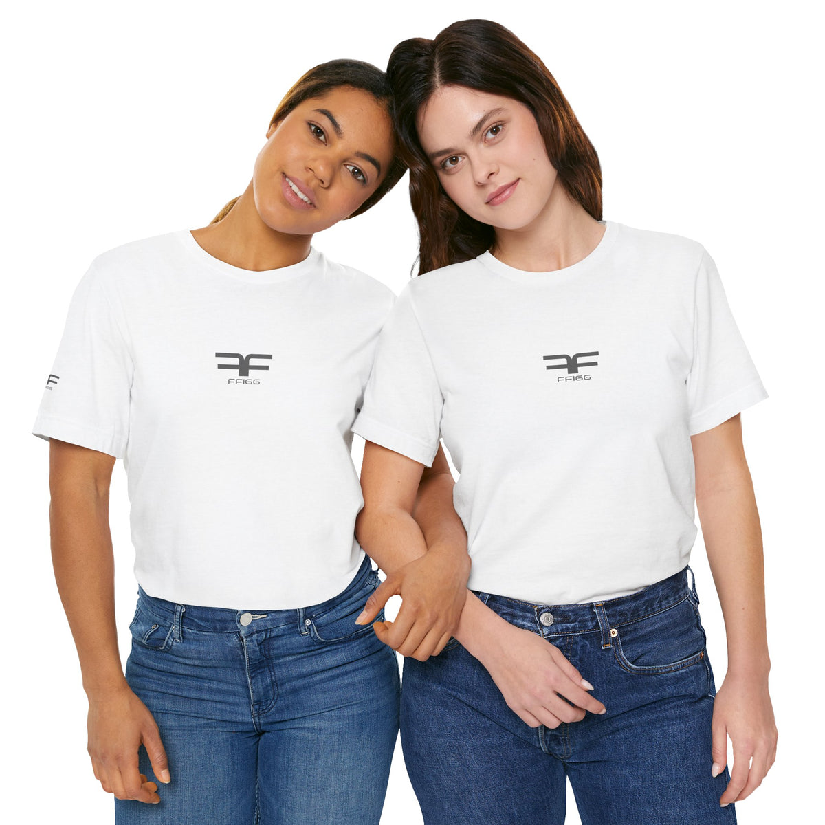 FFiGG Minimalist Logo T-Shirt — Black, White & More