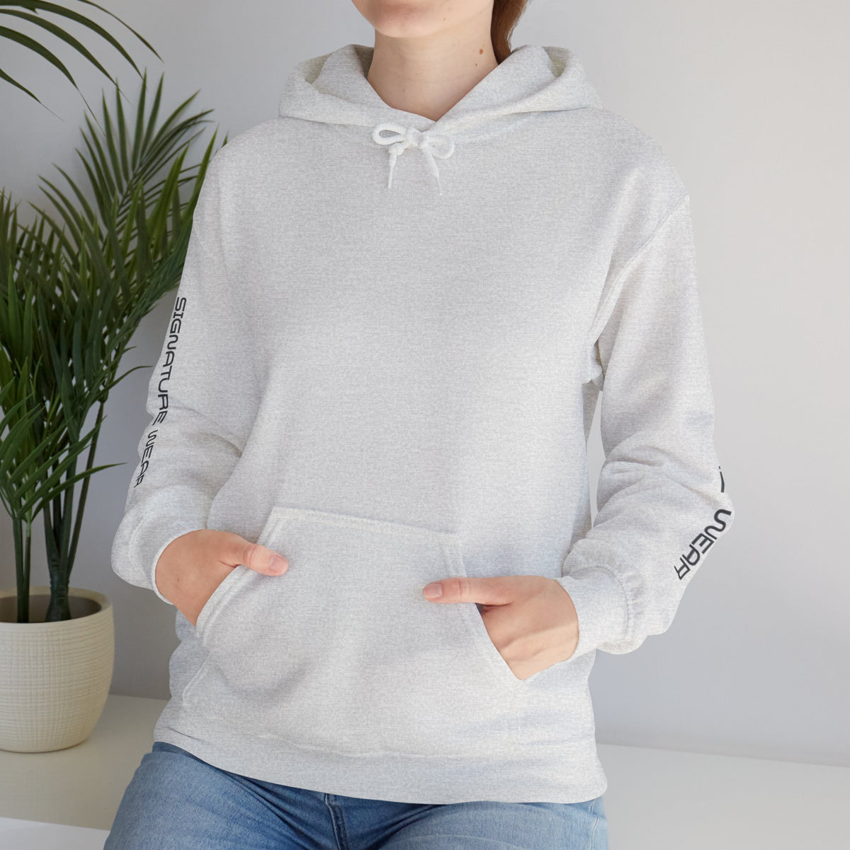 Signature Wear Graphic Hoodie — White, Black, Sand & More