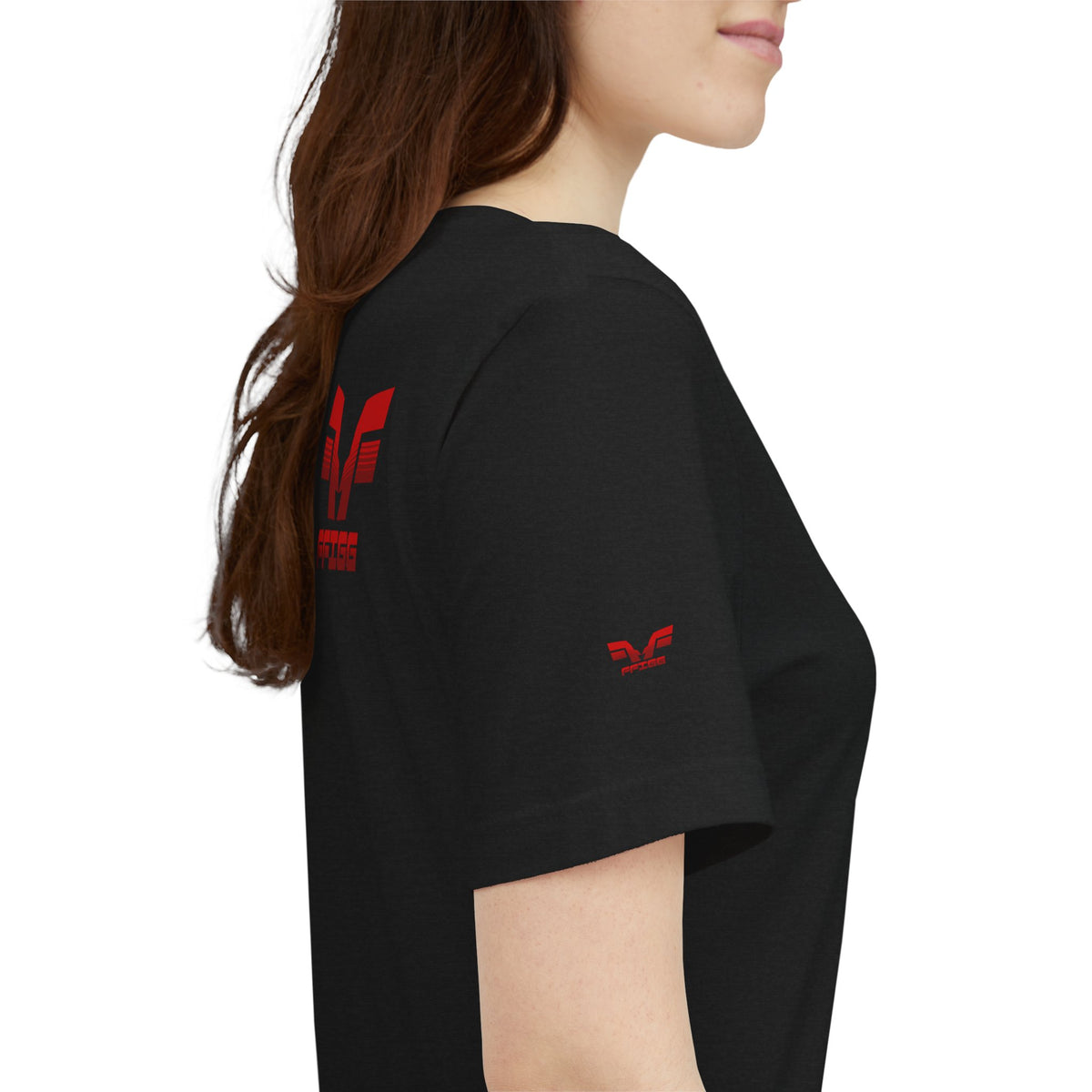 FFiGG Red Logo Graphic Tee — Black, White & More
