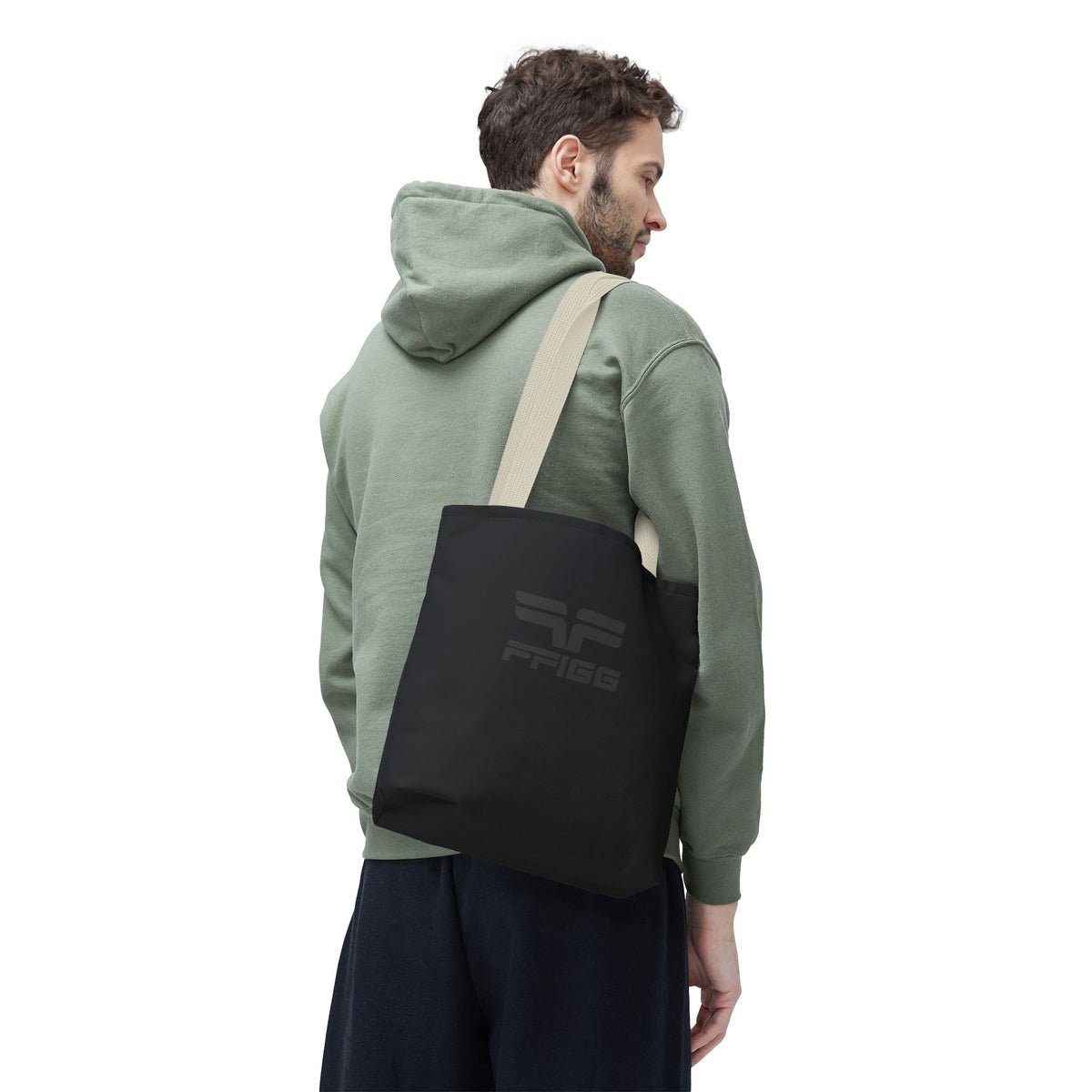 FIG Logo Tote Bag — Black