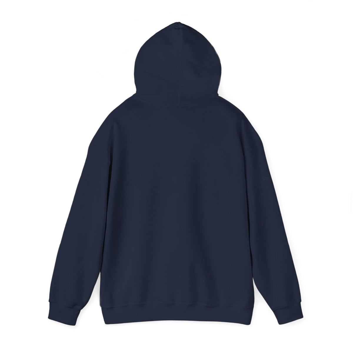 Minimal shark design Hoodie — Small Chest Outline Hoodie