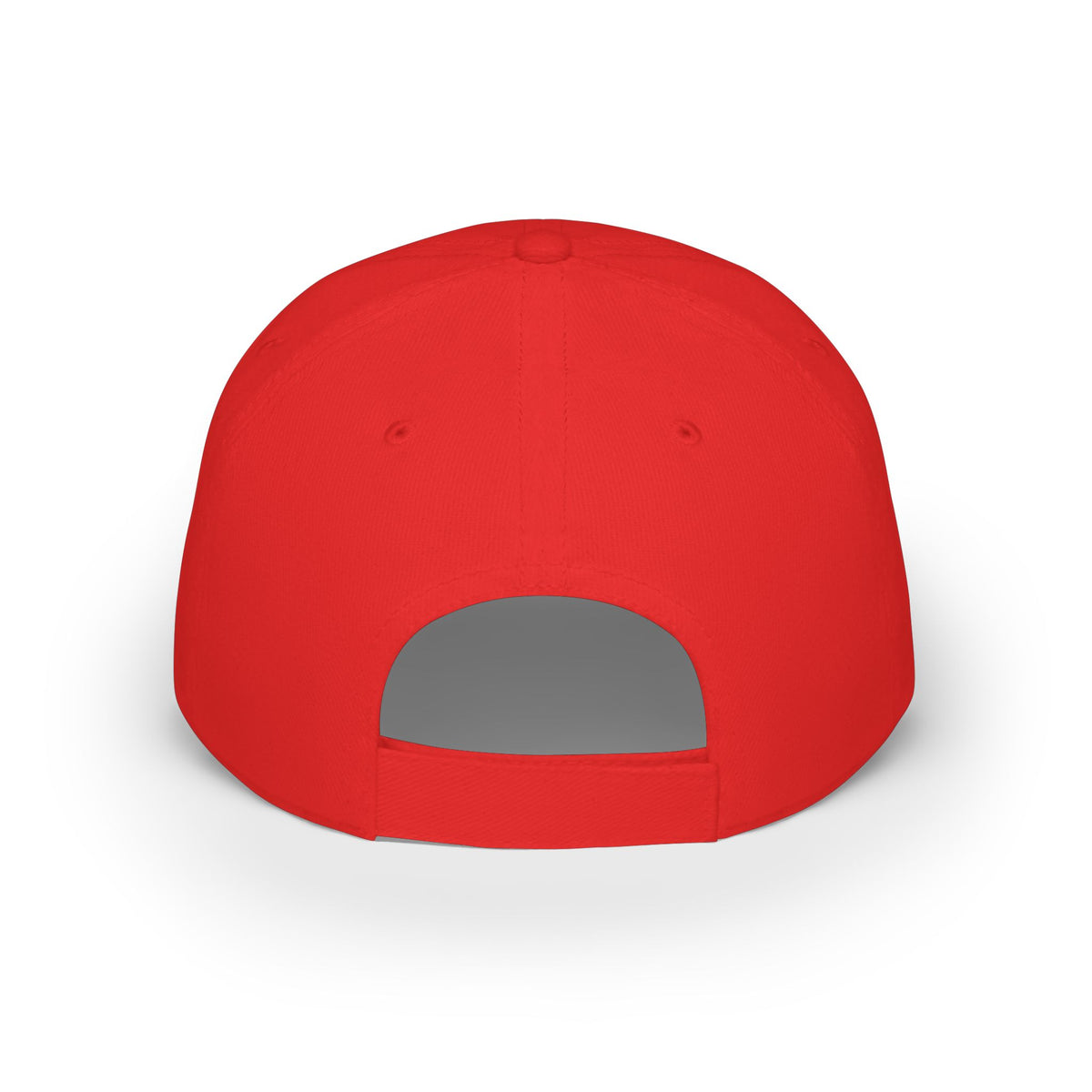 Low-Profile Cotton Baseball Cap — Multi-Color Embroidered Hat