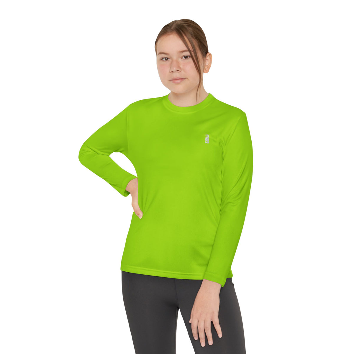 Youth Long-Sleeve Performance Tee — Multi-Color Athletic Top