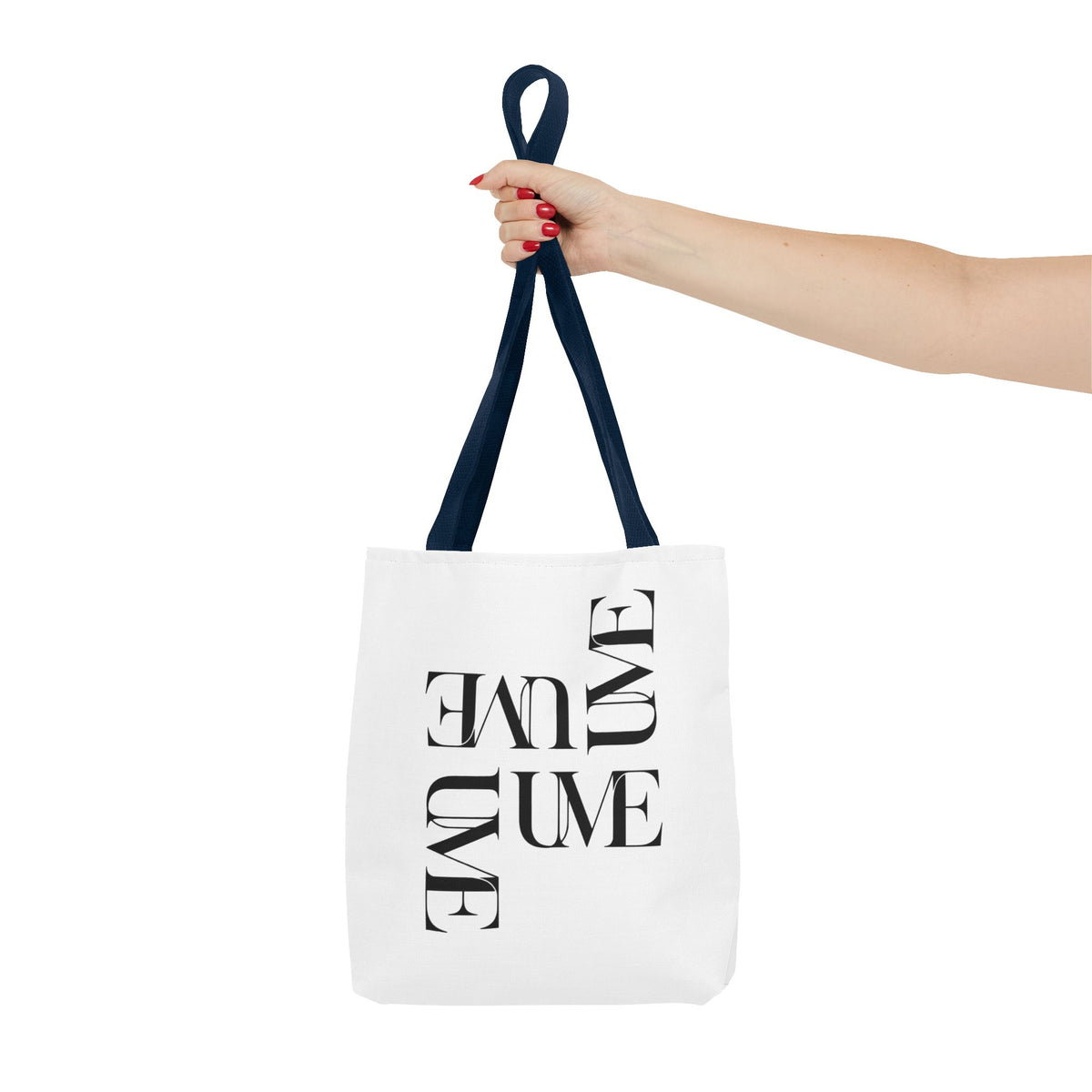 UME Typography Statement Tote Bag — White