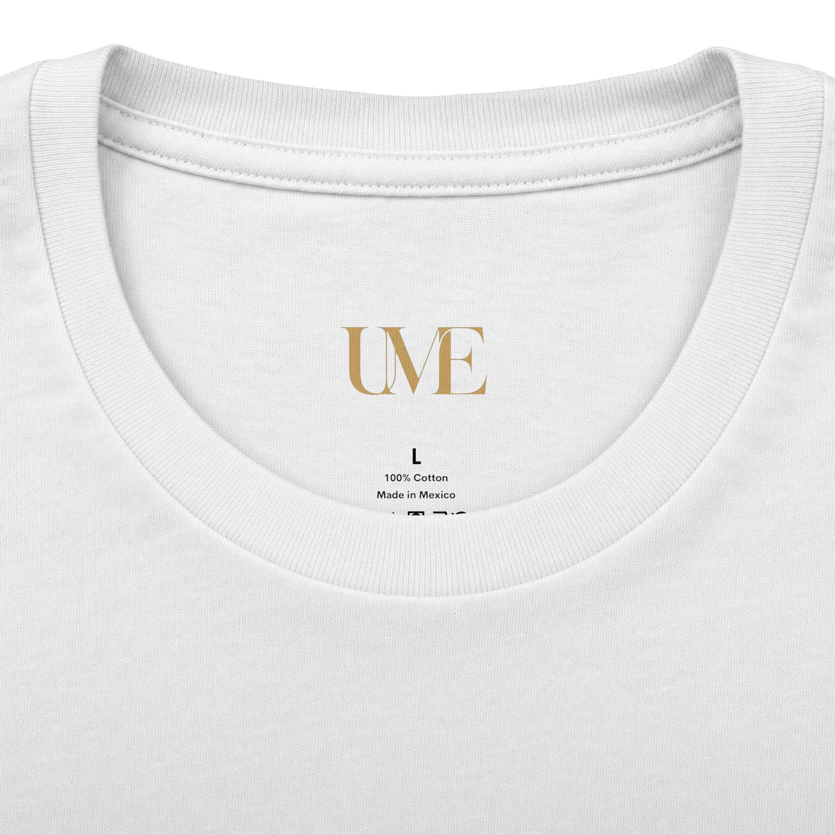 UME Minimalist Cotton Crew Tee — Black, White & More