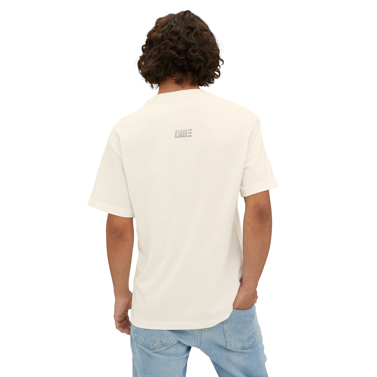 Oversized Boxy T-Shirt — Multi-Color Minimal Graphic
