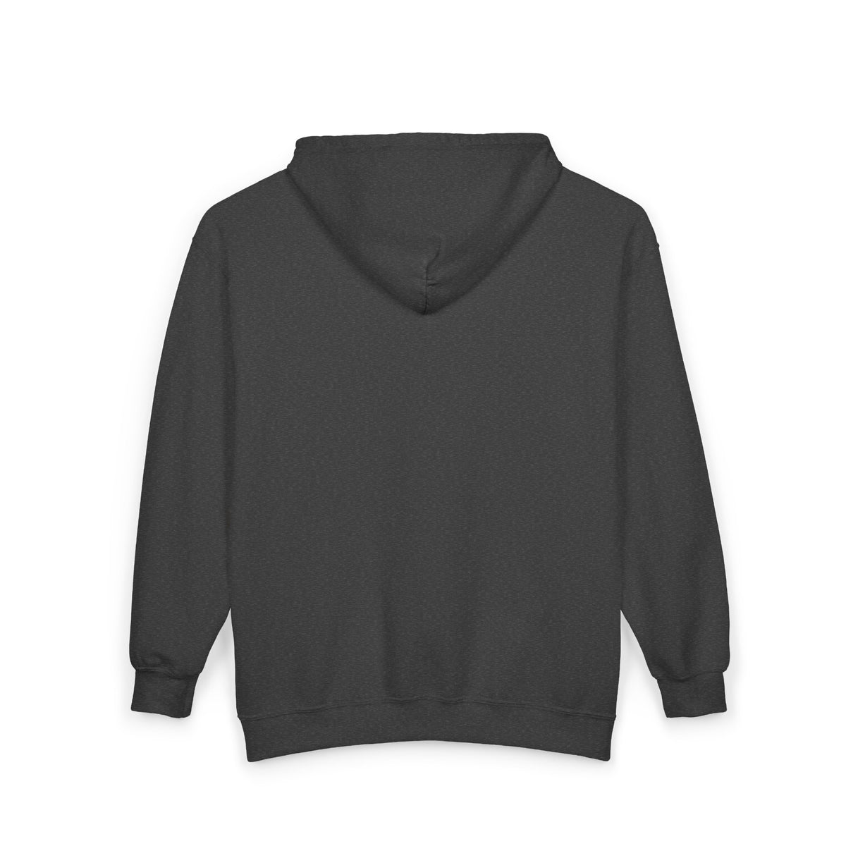 Minimalist Full-Zip Hoodie — White, Black & More Base Colors