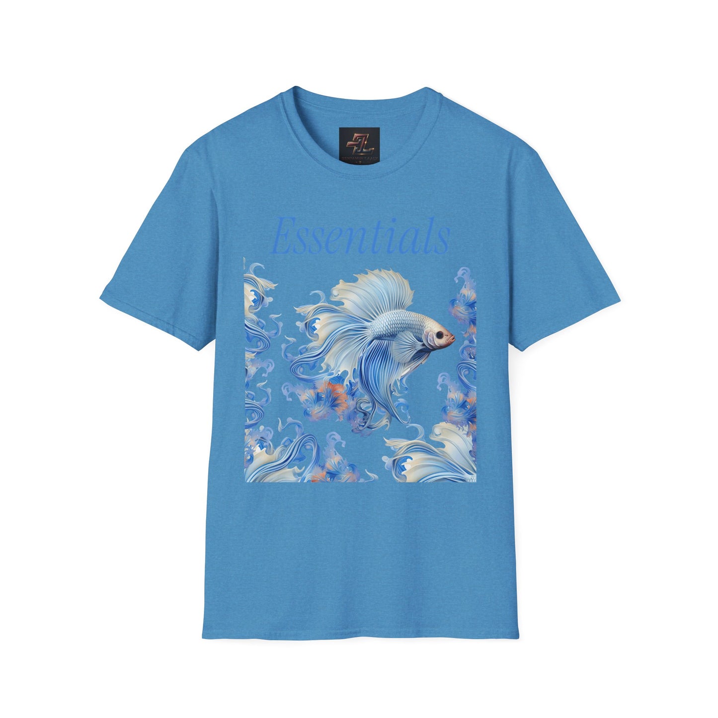 Essentials Betta Fish Graphic Tee — Softstyle Unisex T-Shirt