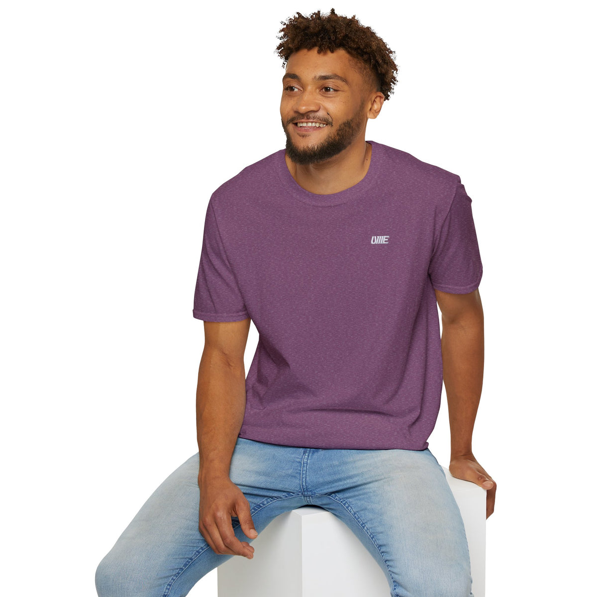 UME Retro Logo T‑Shirt — Multi-Color Minimal Sporty Graphic Tee