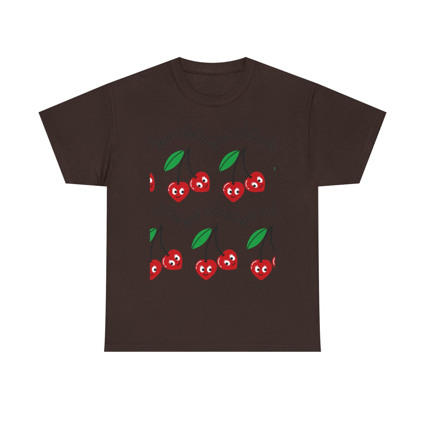 Cherry Pattern T‑Shirt — Cute Cherie Graphic Tee