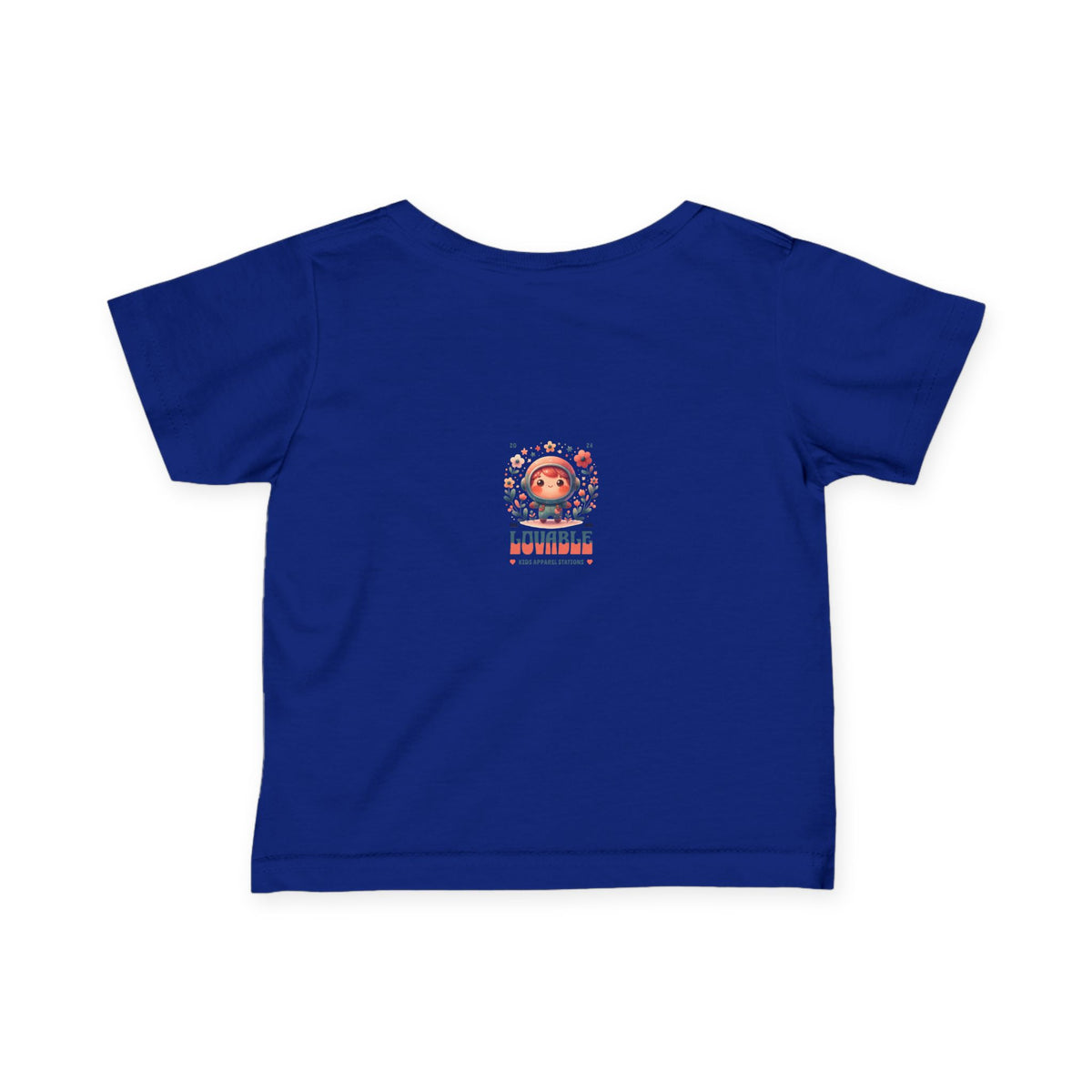 Lovable Astronaut Infant Tee — Cute Space Baby Graphic Baby Shirt