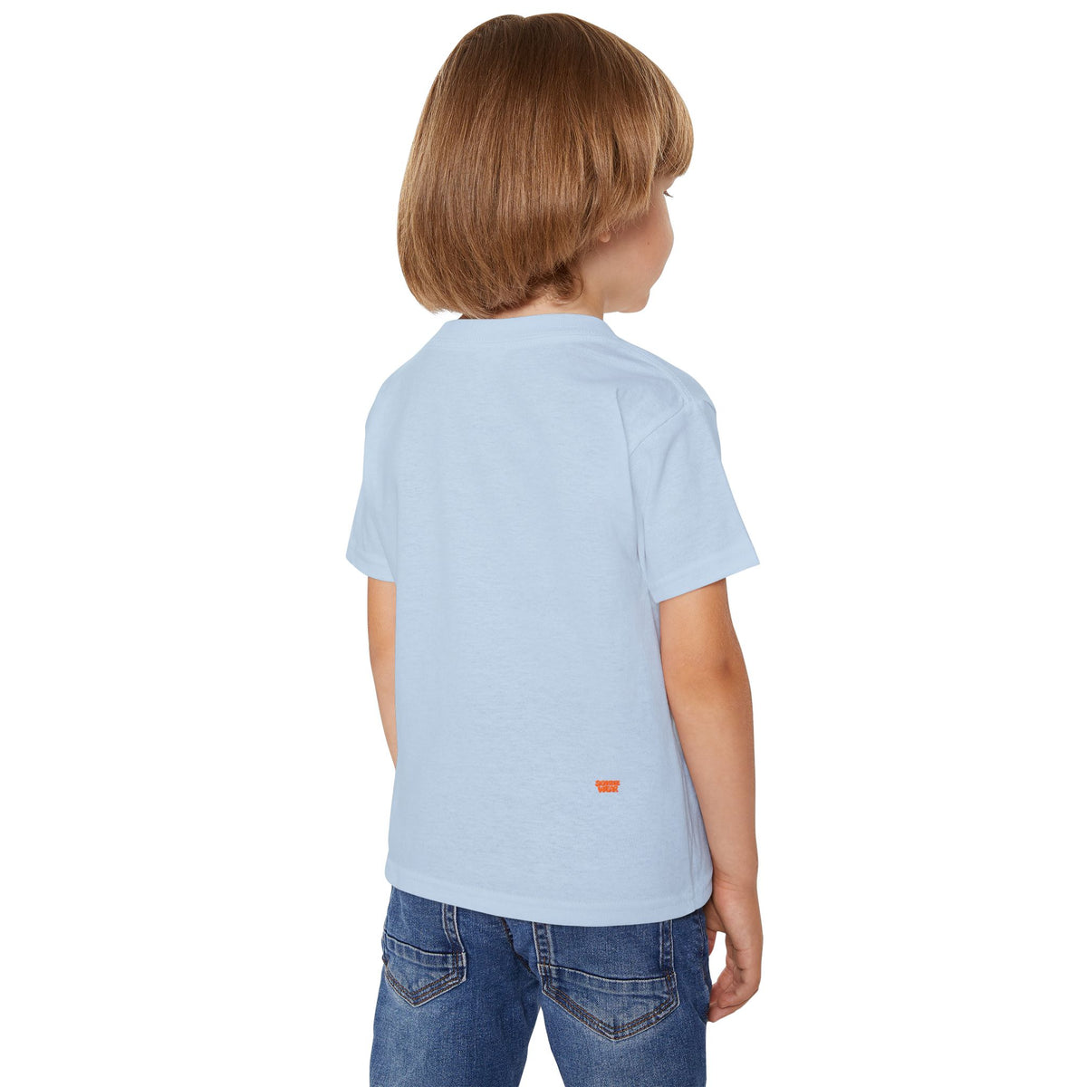 Toddler T‑Shirt — Minimal Shark Sketch Kids Tee