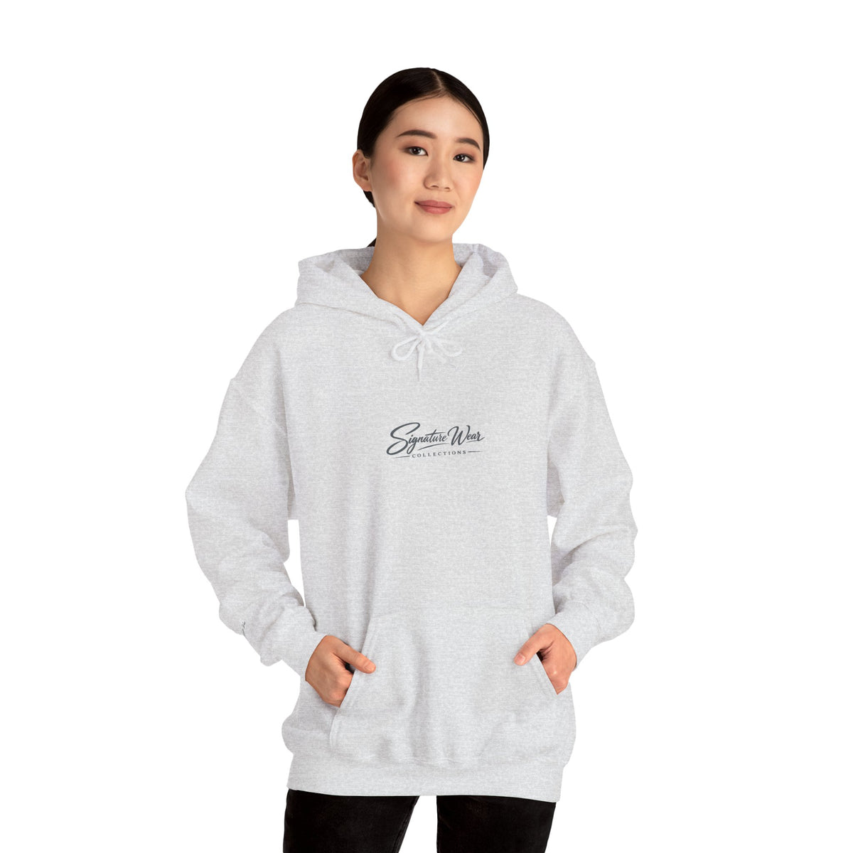 Shark Logo Hoodie — "Signature Wear" Graphic Pullover | White, Black & More