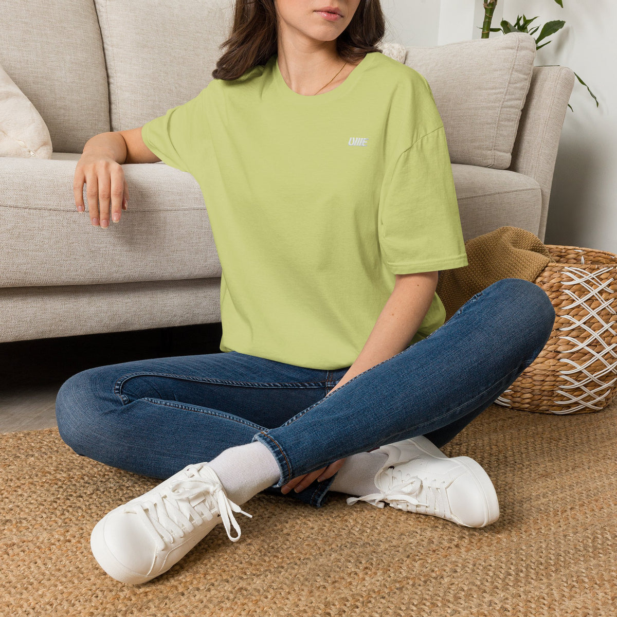 UME Retro Logo T‑Shirt — Multi-Color Minimal Sporty Graphic Tee