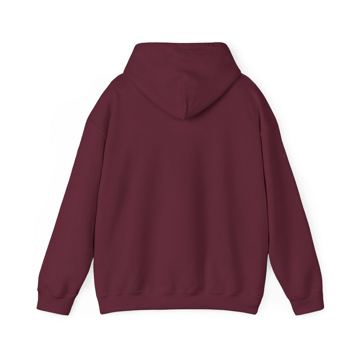 Minimal shark design Hoodie — Small Chest Outline Hoodie