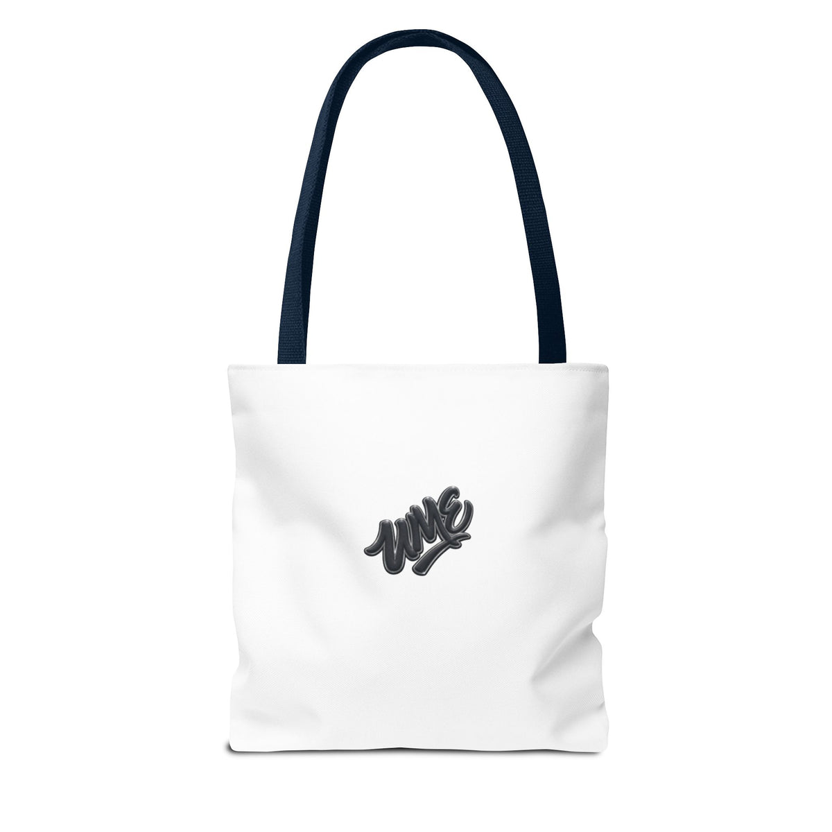 Tote Bag — White UME Black Logo Streetwear Carryall