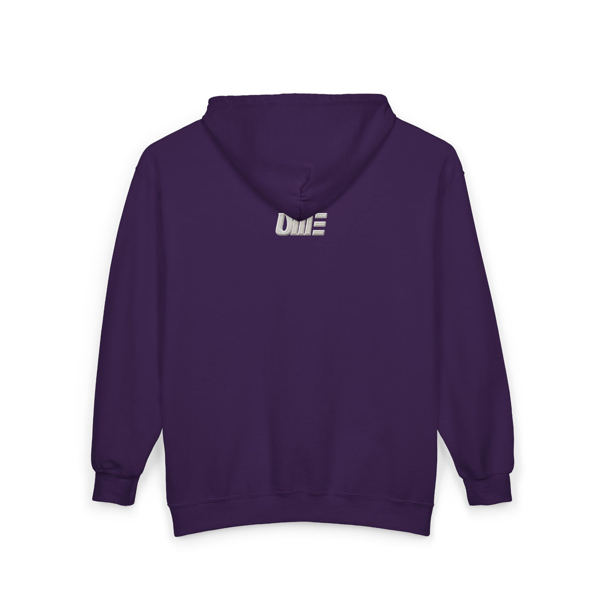 Full-Zip Midweight Hoodie — Multi-Color Minimal Graphic