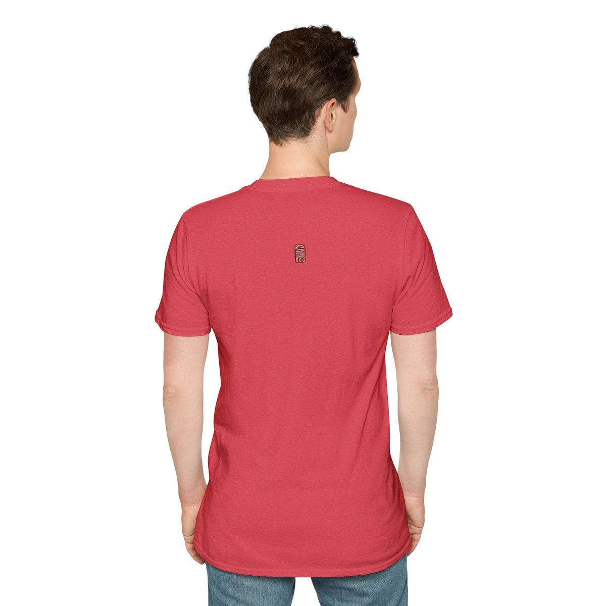Minimalist Tiny Logo T-Shirt — Navy, White & More Base Colors
