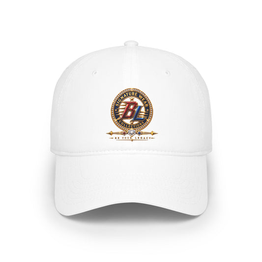 BL Crest Low Profile Baseball Cap – Signature Wear Collections Brand Hat