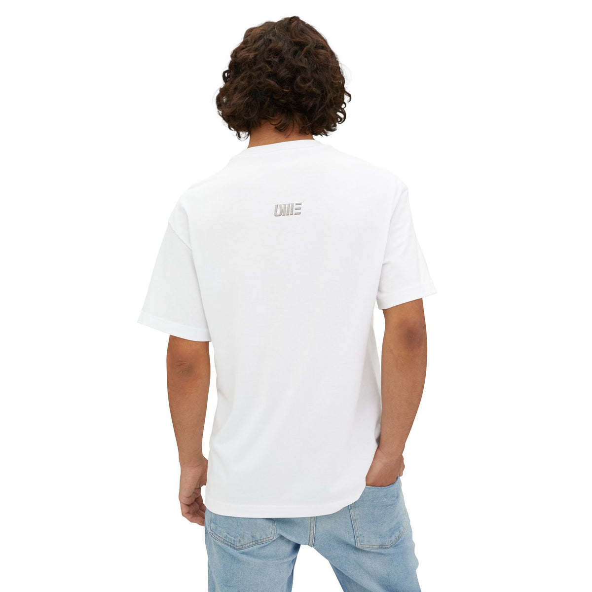 Oversized Boxy T-Shirt — Multi-Color Minimal Graphic