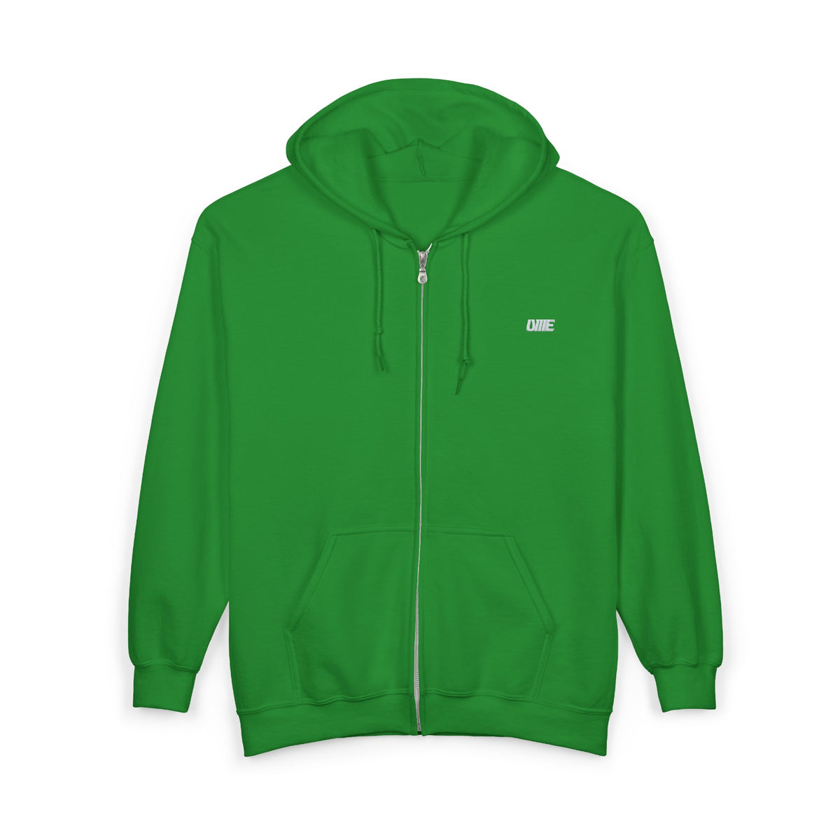 UME Multi-Color Full-Zip Hoodie — Heavy Blend Embroidered Sweatshirt