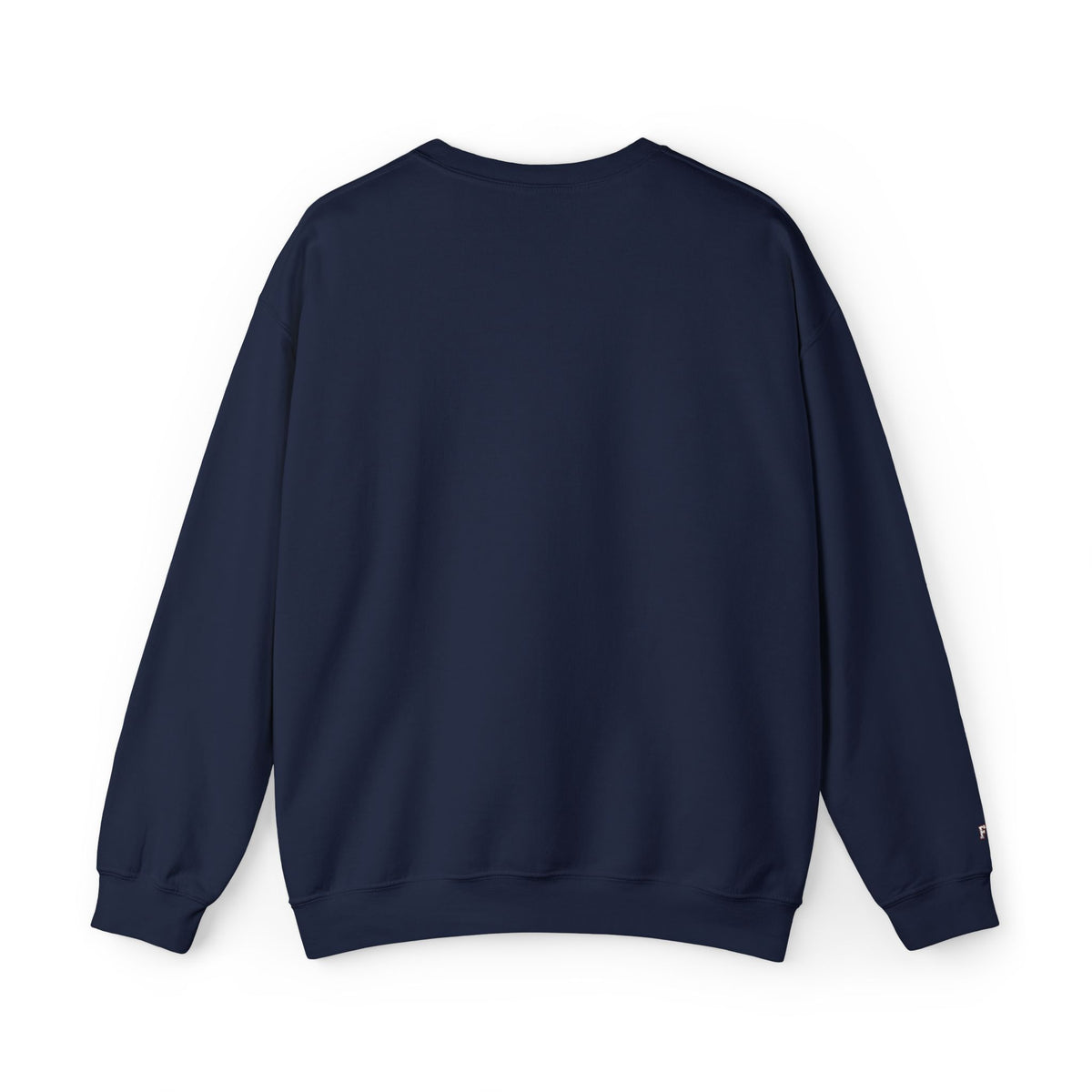 FFiGG Embroidered Collegiate Crewneck — Sport Grey, Black & More Colors