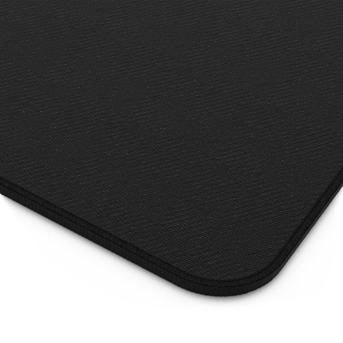 Black Desk Mat with Gold 'uMe' Logo — Luxury Office Mouse Pad
