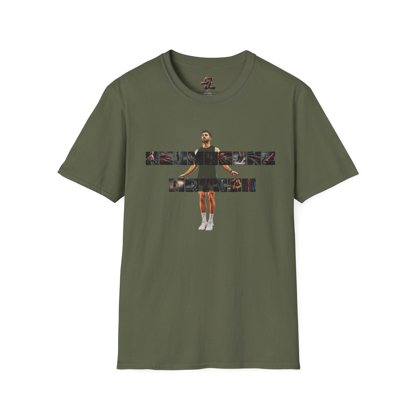 The Grind Graphic Tee — Cinematic Athlete Collage