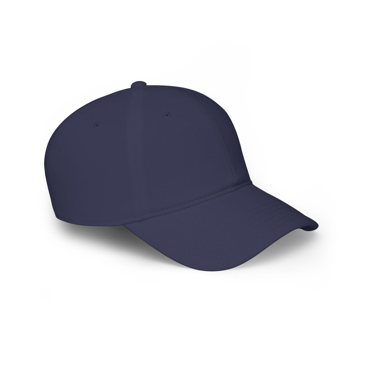 Low-Profile Cotton Baseball Cap — Multi-Color Embroidered Hat