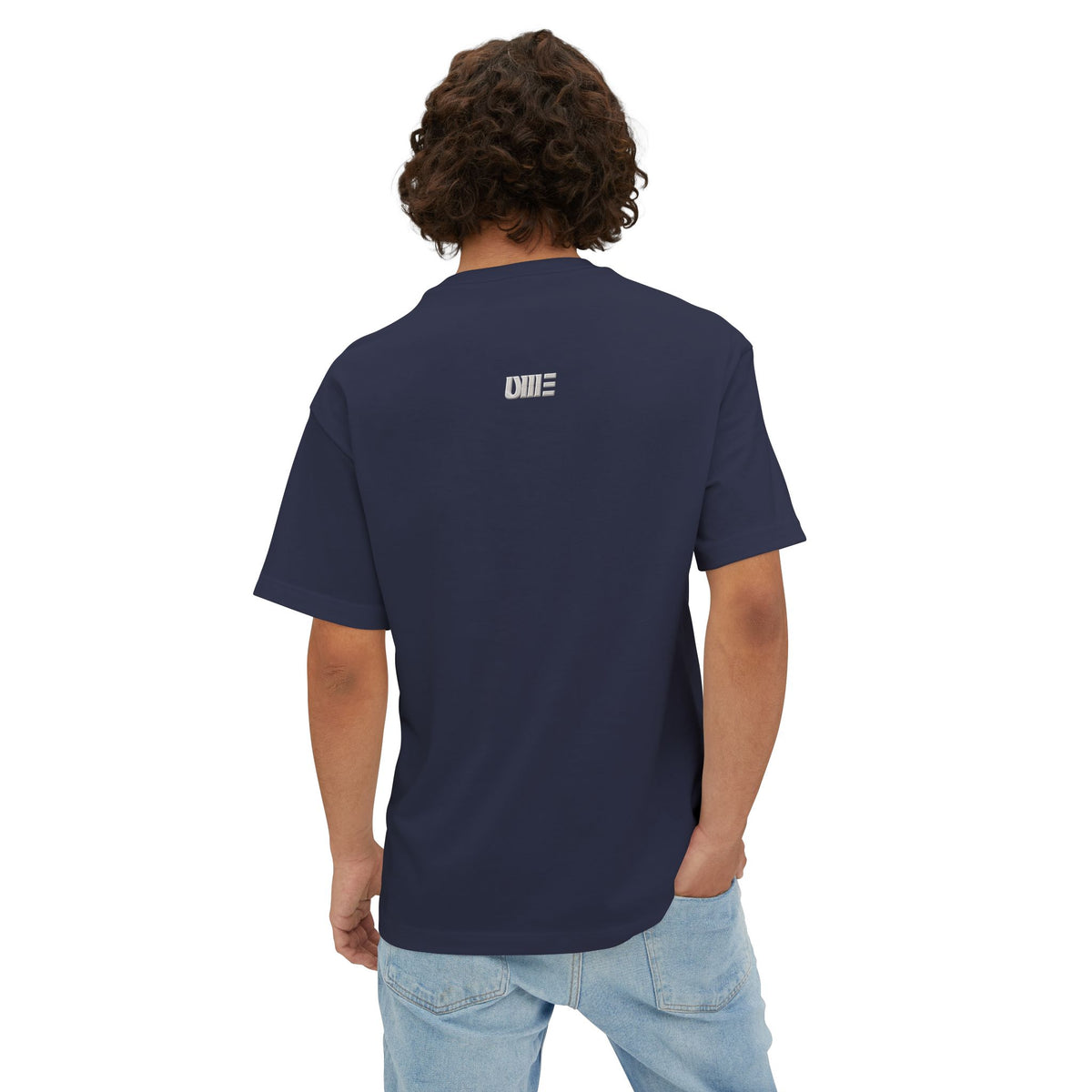 Oversized Boxy T-Shirt — Multi-Color Minimal Graphic