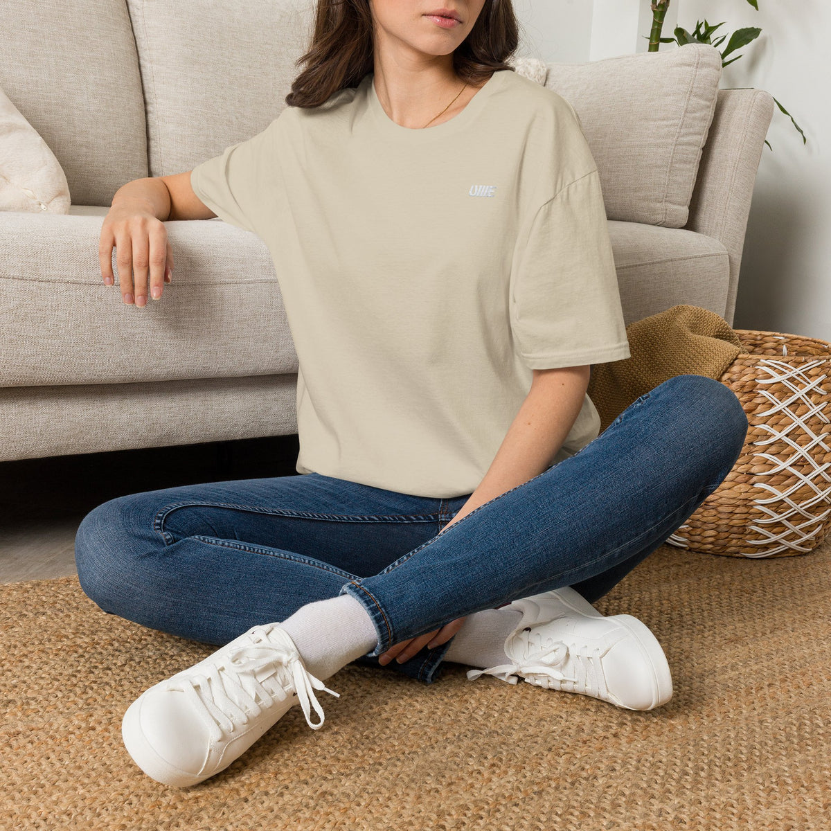 UME Retro Logo T‑Shirt — Multi-Color Minimal Sporty Graphic Tee