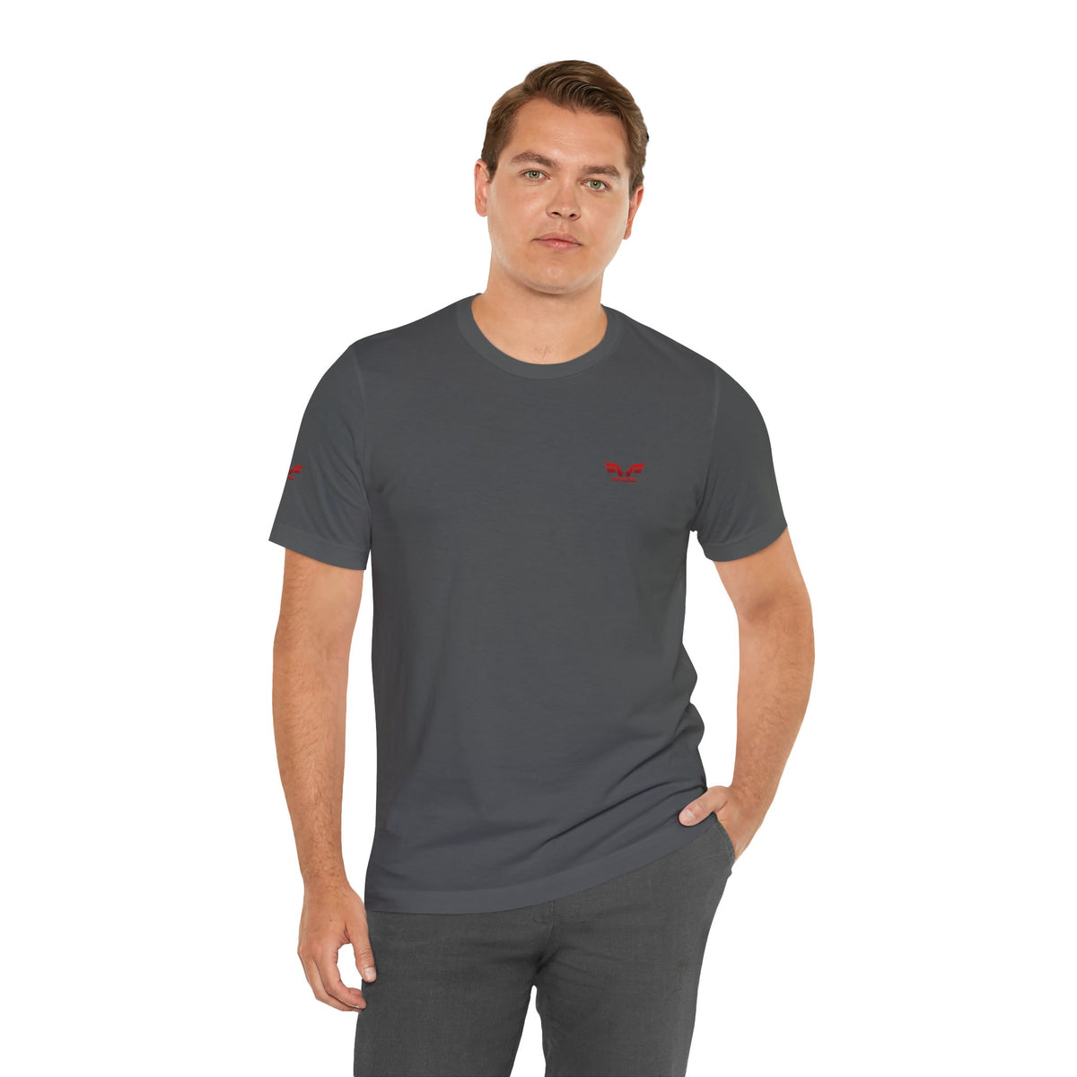 FFiGG Red Logo Graphic Tee — Black, White & More